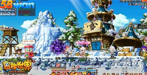 冒险世界OL,爽赞网,场景