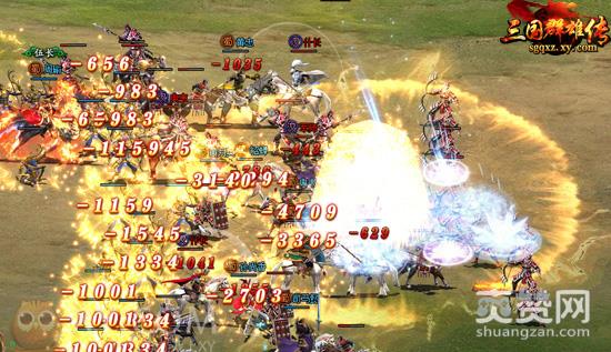 三国群雄传,爽赞网,攻城玩法