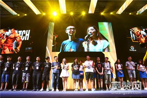 CJ2017,暴雪展台,爽赞网