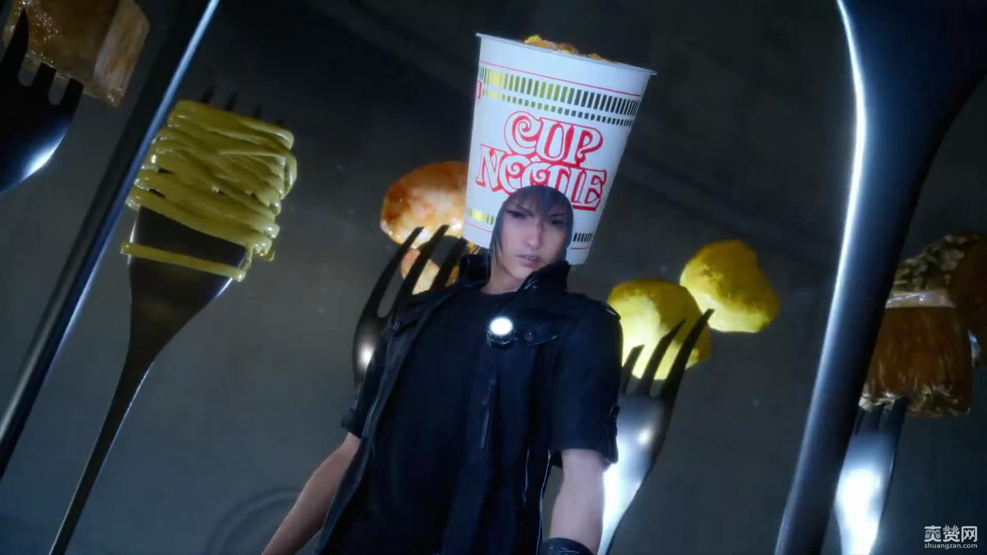 最终幻想15,DLC,日清杯面,爽赞网