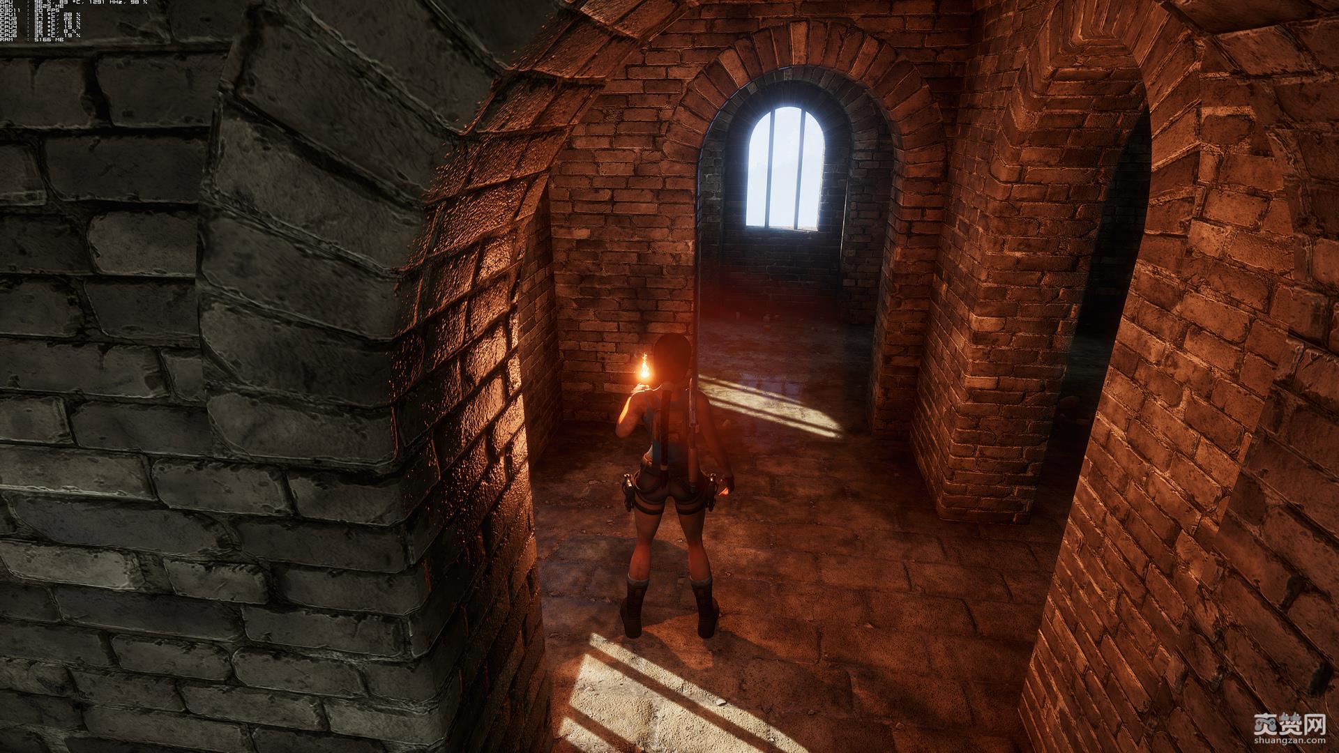 古墓丽影2,虚幻4,重制版,西安匕首,截图,爽赞网