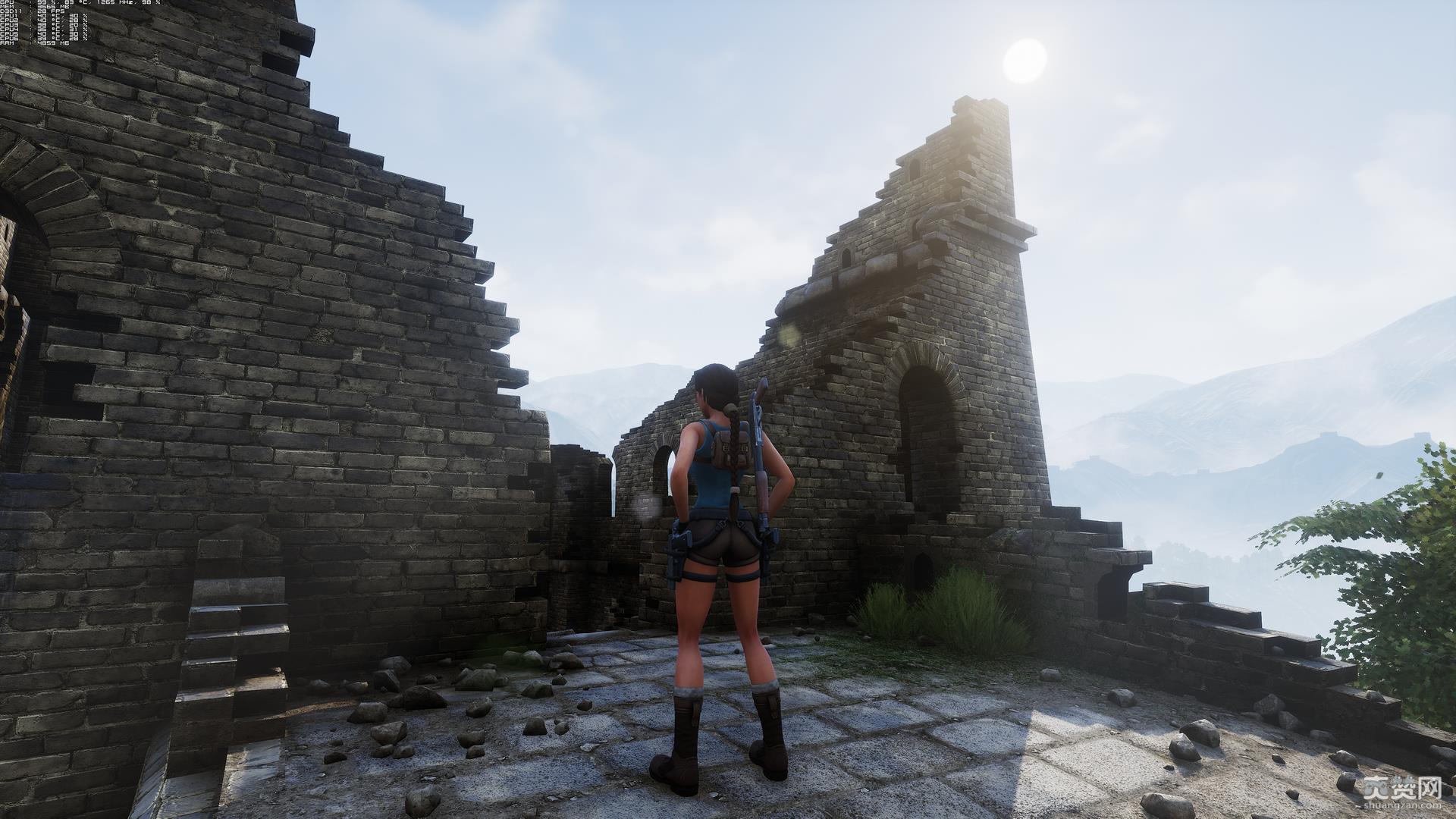 古墓丽影2,虚幻4,重制版,西安匕首,截图,爽赞网